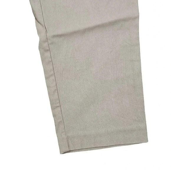 Violets & Roses Tinsley Slim Straight Tan Knit Pull-On Elastic Pants Size 16w - Picture 9 of 9